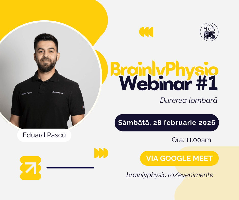 Webinar #1 – Durerea&nbsp;Lombară